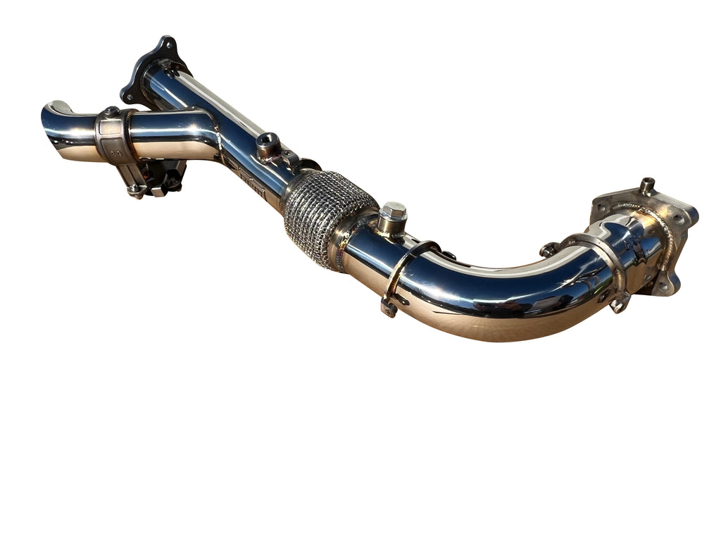 RPM-SxS RZR XPT Turbo Pro Xp & Turbo R 2.5" Captains Choice Electric Side Dump E-Valve Exhaust