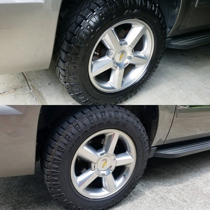 Dura-Dressing Total Tire Kit XL - Cleaner & Ceramic (2 Cars / SUV / Pickup Truck)