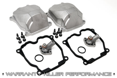 Can Am Aluminum Valve & Thermostat Cover/Gasket Kit