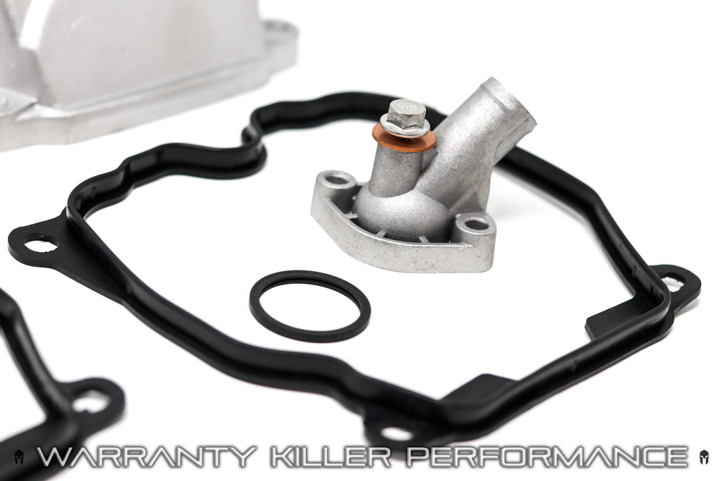Can Am Aluminum Valve & Thermostat Cover/Gasket Kit