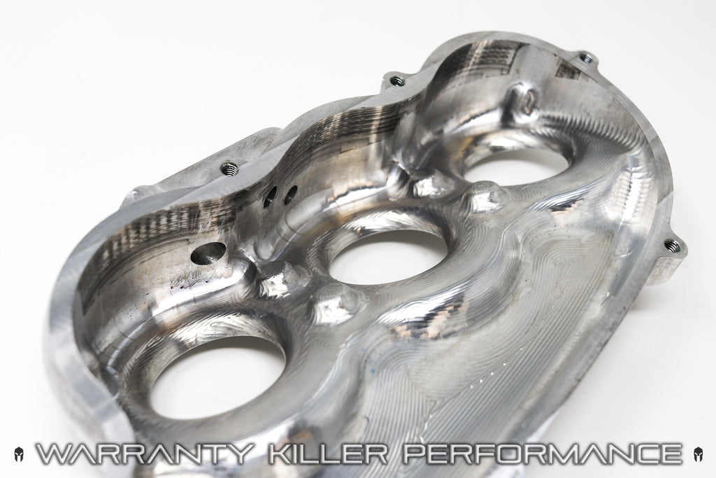 WKP Mona Lisa Can Am Maverick X3 Billet Aluminum Intake Manifold