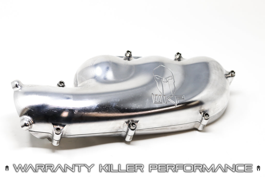 WKP Mona Lisa Can Am Maverick X3 Billet Aluminum Intake Manifold