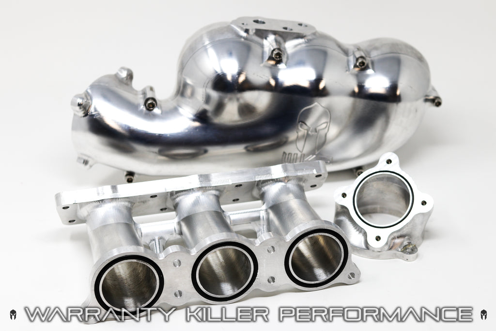 WKP Mona Lisa Can Am Maverick X3 Billet Aluminum Intake Manifold