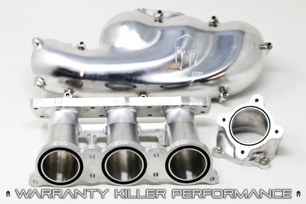 WKP Mona Lisa Can Am Maverick X3 Billet Aluminum Intake Manifold