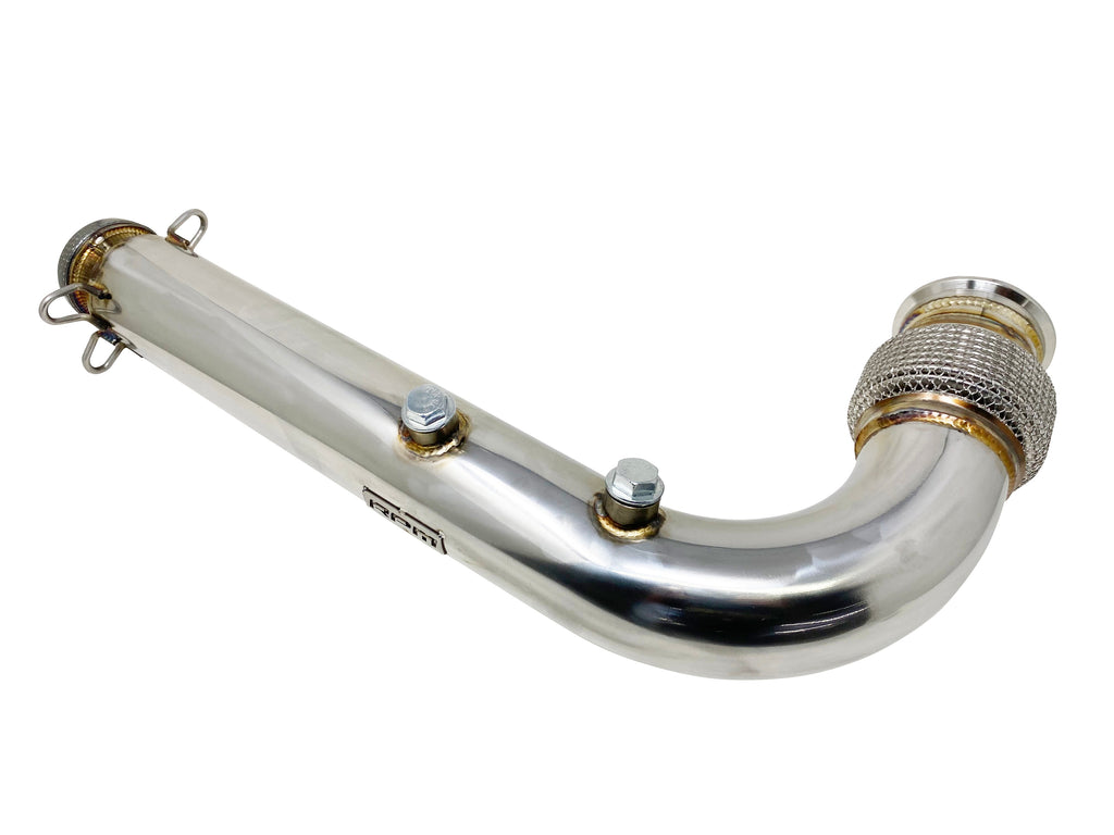 RPM X3 3" Monster Mouth Cat Delete Bypass Mid Race Pipe X3 Turbo, R, and RR - RPM SXS