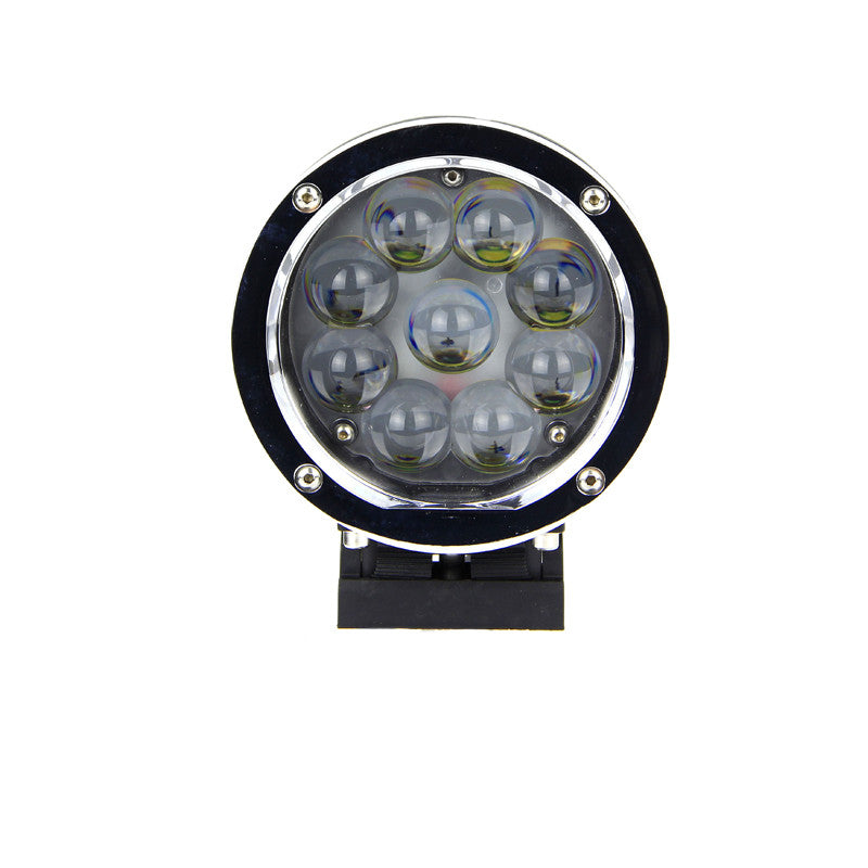 Magnitude Series LED Work Light 5.5inch - 45W - Silver/Black - Warranty Killer Performance