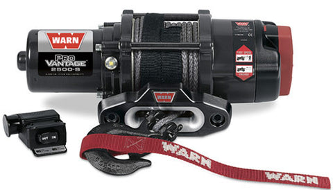 Warn ProVantage 2500 Winch with Synthetic Rope