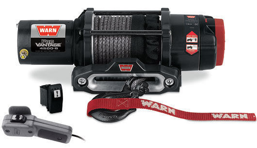 Warn ProVantage 4500 Winch with Synthetic Rope – Warranty Killer