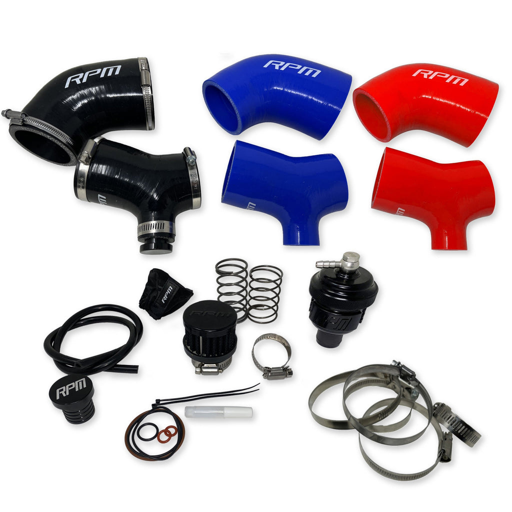 RMK 850 Patriot Boost Silicone Intake & Charge Tube Kit With BOV Option