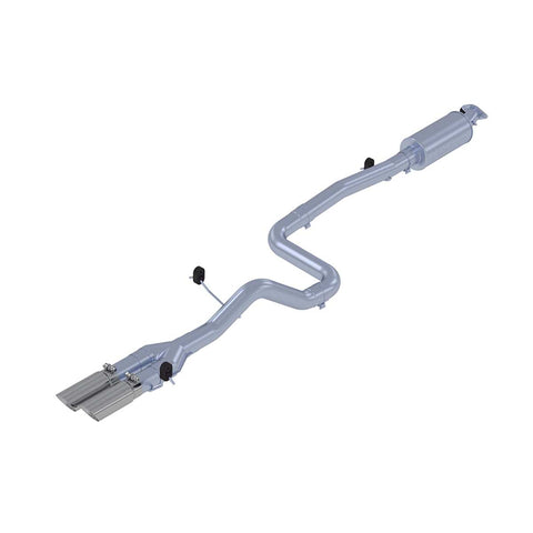 T409 Stainless Steel 3" Cat Back Dual Outlet