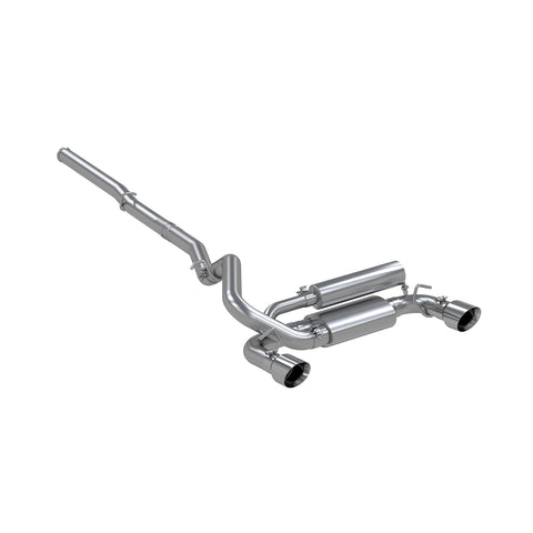 Aluminized Steel 3" Cat Back Dual Rear Outlet