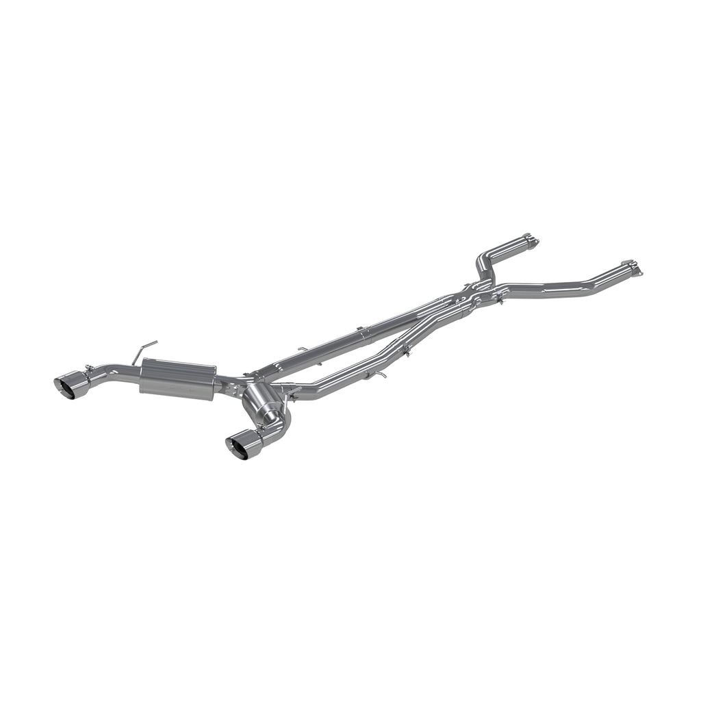 T304 Stainless Steel 3" Cat Back Dual Rear Exit
