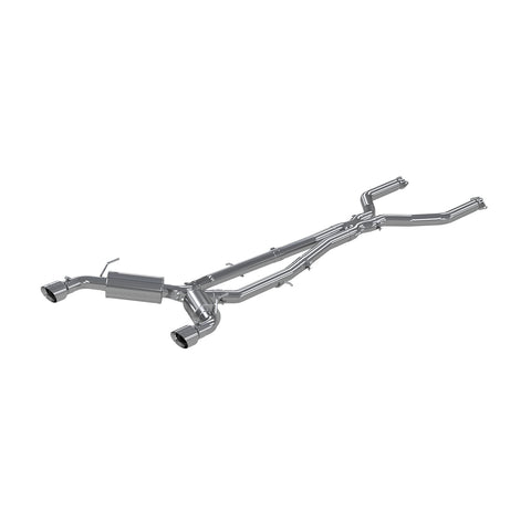 T304 Stainless Steel 3" Cat Back Dual Rear Exit