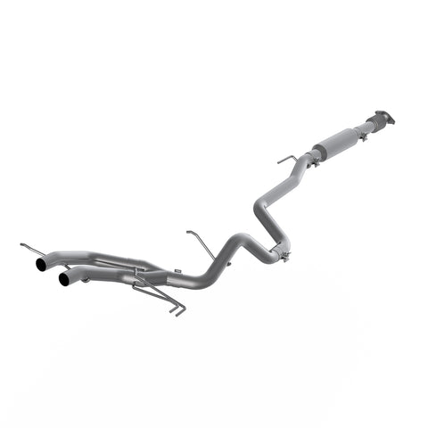 T304 Stainless Steel 2.5" Cat Back Dual Exit