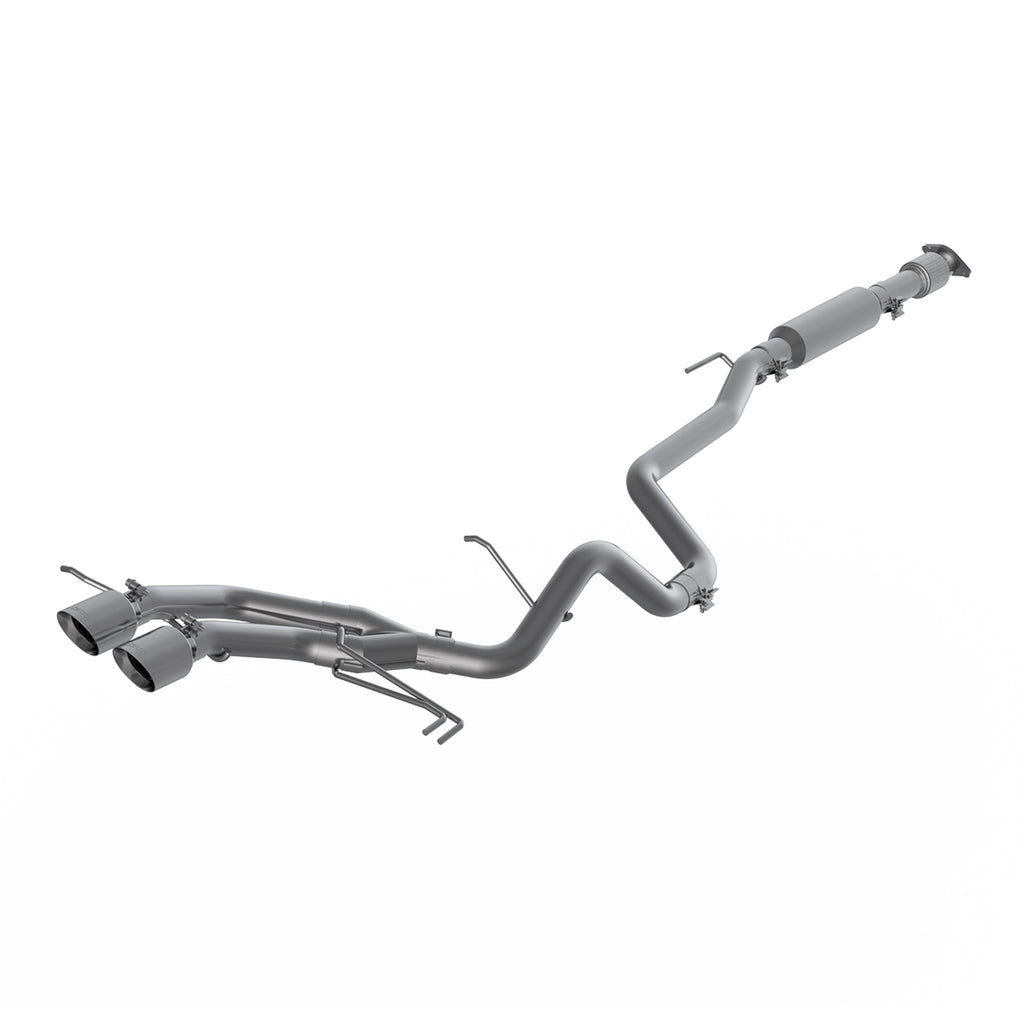 T304 Stainless Steel 2.5"  Cat Back Dual Exit