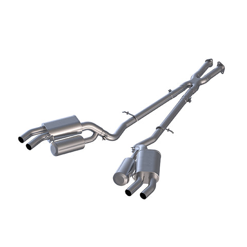 T304 Stainless Steel 2.5"  Cat Back Dual Rear Exit