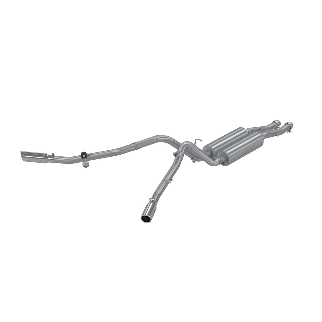 T409 Stainless Steel 2.5" Cat Back Dual Split Side