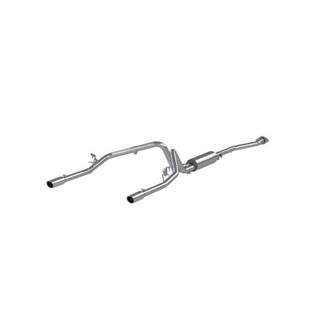 T409 Stainless Steel 2.5"  Cat Back Dual Split Rear