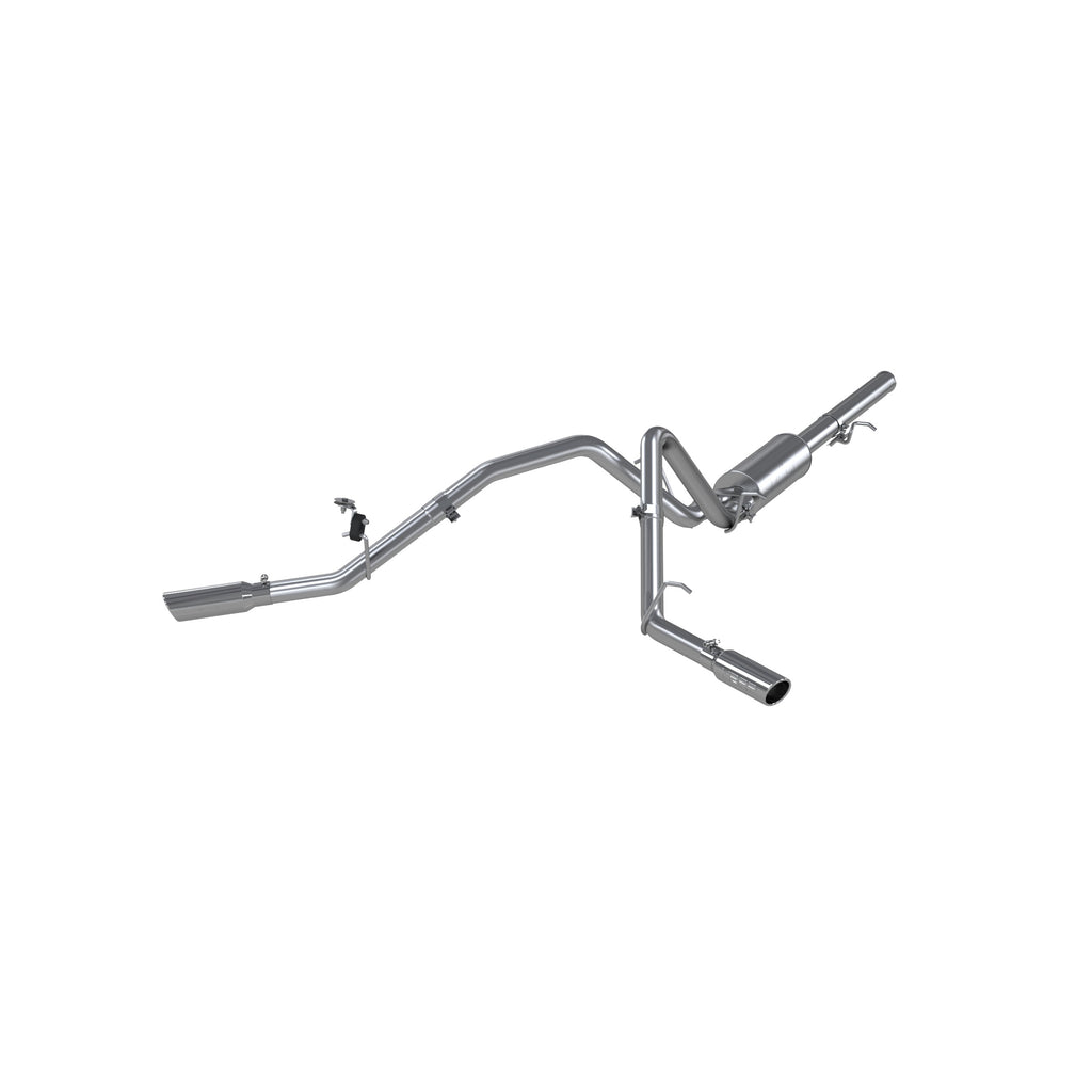 T409 Stainless Steel 3" Cat-Back, 2.5" Dual Split Side