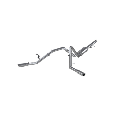 T409 Stainless Steel 3" Cat-Back, 2.5" Dual Split Side