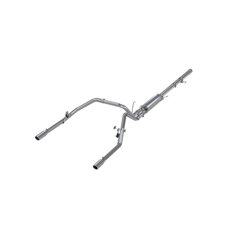 Aluminized Steel 2.5" Cat Back Dual Split Rear