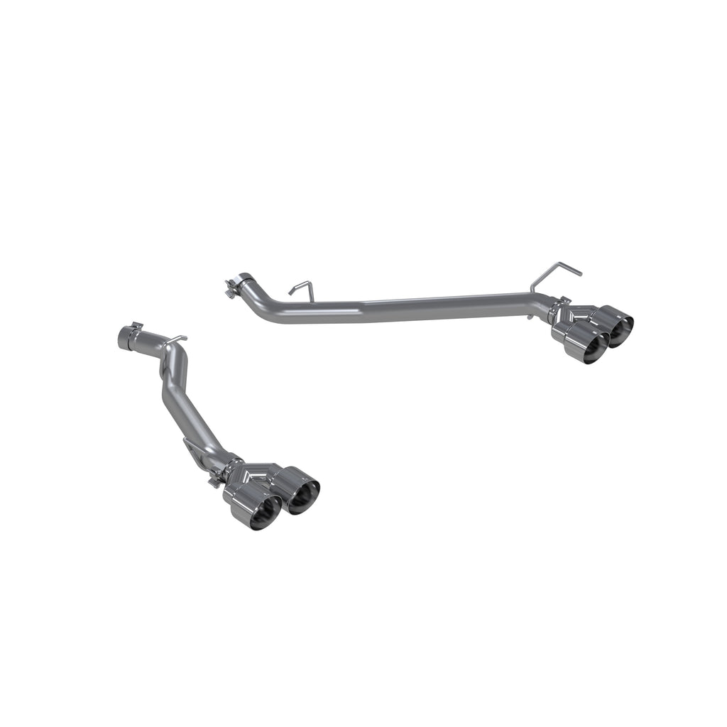 Aluminized Steel, Axle-Back, 2.5" Dual Rear, Quad Tips
