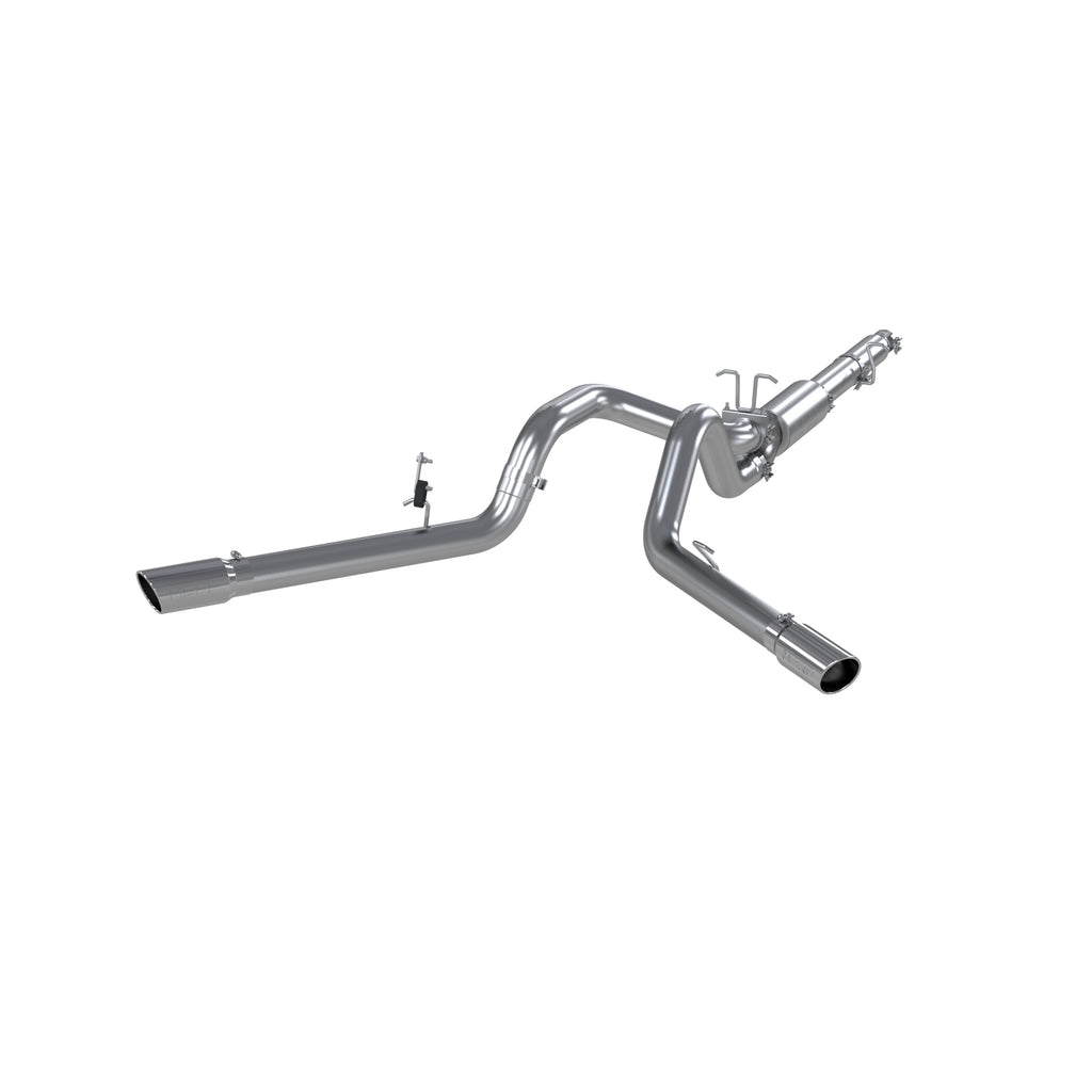 Aluminized Steel 4" Cat Back Dual Split Side