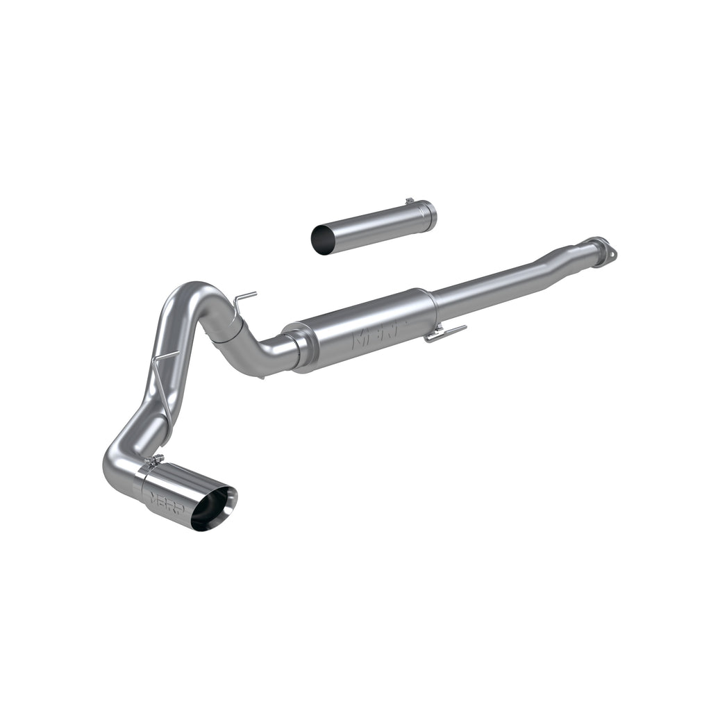 T304 Stainless Steel, 4" Cat Back, Single Side, Race Version