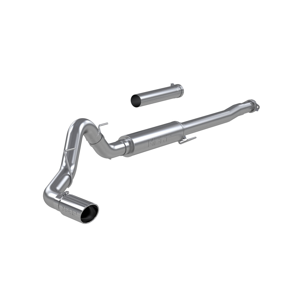 Aluminized Steel, 4" Cat Back, Single Side, Race Version