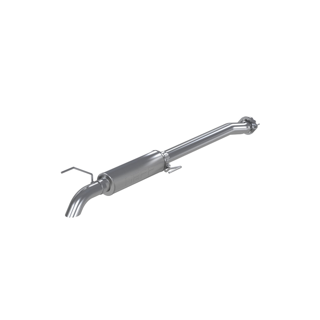 Aluminized Steel 3.5" Cat Back Single Turn Down