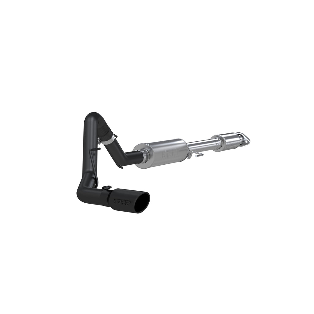 Black Coated 3" Cat Back Single Side Exit