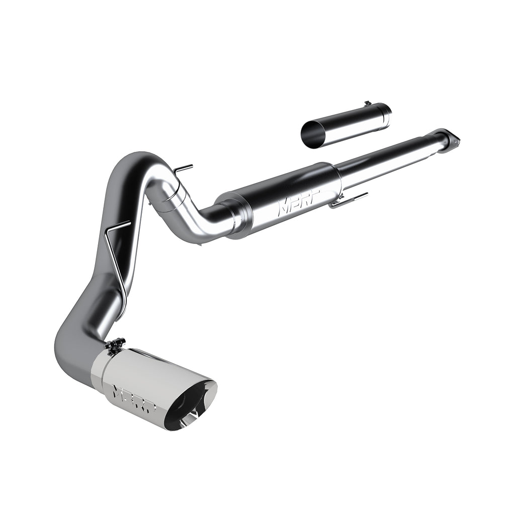 T304 Stainless Steel 4" Cat Back Single