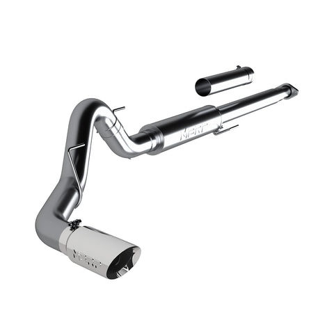 T304 Stainless Steel 4" Cat Back Single