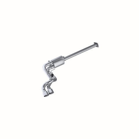 T304 Stainless Steel 3" Cat Back Pre-Axle Dual Outlet