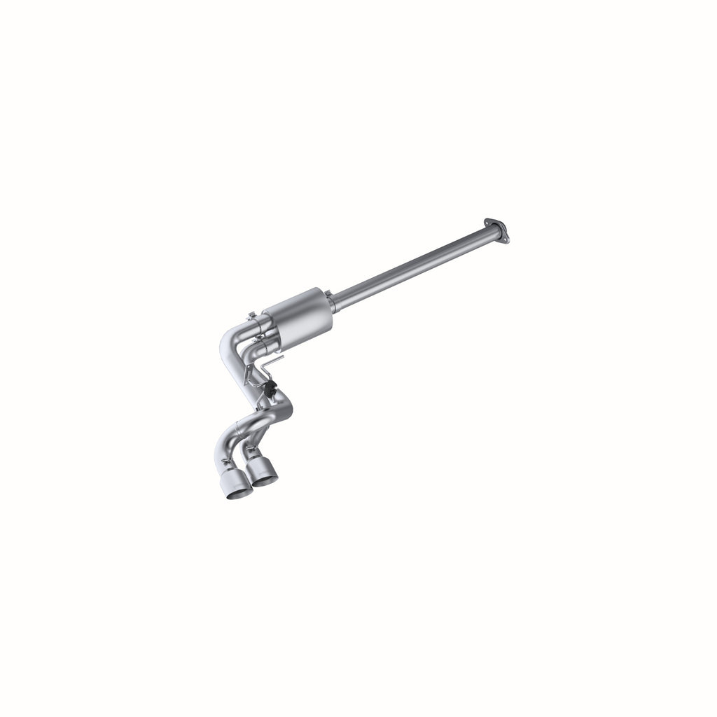 Aluminized Steel 3" Cat Back Pre-Axle Dual Outlet