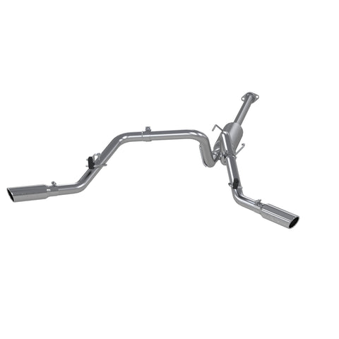 T409 Stainless Steel 2.5" Cat Back Dual Split Side