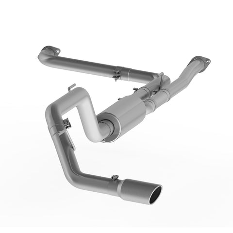 Aluminized Steel 3" Cat Back Single Side