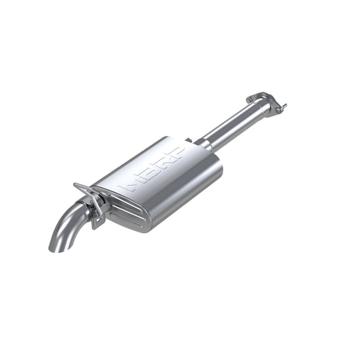 T409 Stainless Steel 2.5" Cat Back Single Off-Road Turn Down