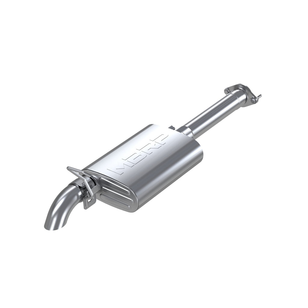 Aluminized Steel 2.5" Cat Back Single Off-Road Turn Down