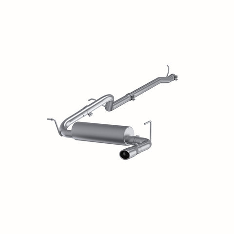 Aluminized Steel 2.5"  Cat Back Single Rear Exit