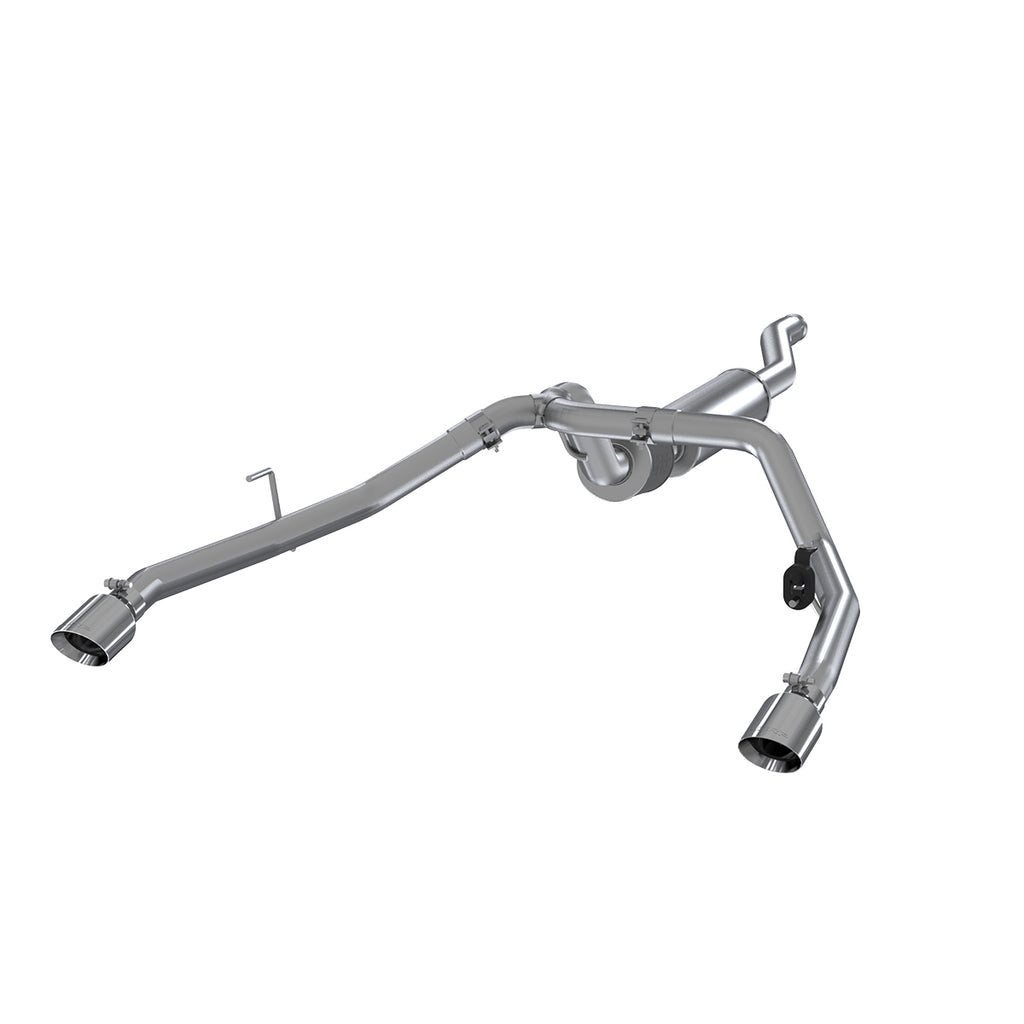 Aluminized Steel 2.5" Cat Back Dual Rear Exit