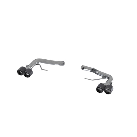 T304 Stainless Steel 2.5" Axle Back Dual Split Rear Exit Muffler Bypass