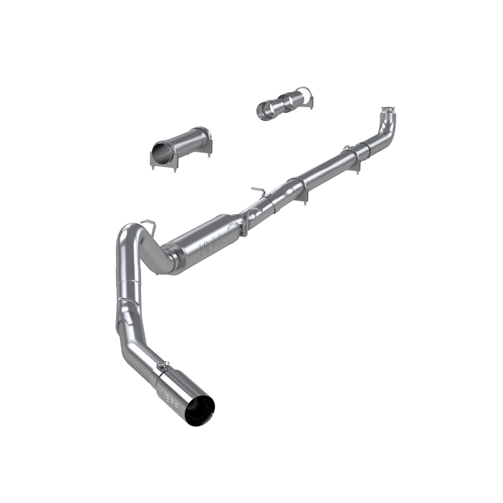 T304 Stainless Steel 4" Cat Back Single Side