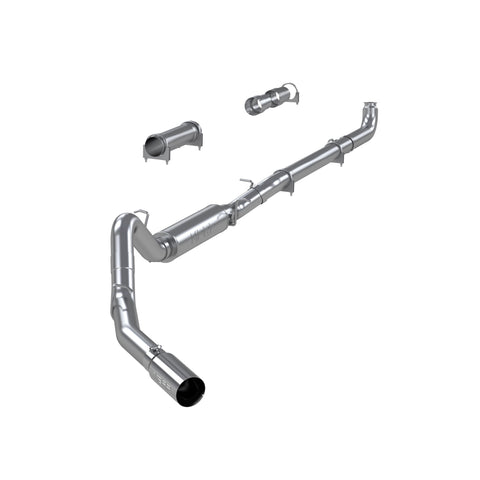 T304 Stainless Steel 4" Cat Back Single Side