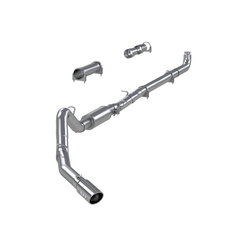Aluminized Steel 4" Cat Back Single Side
