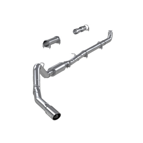 Aluminized Steel 4" Cat Back Single Side