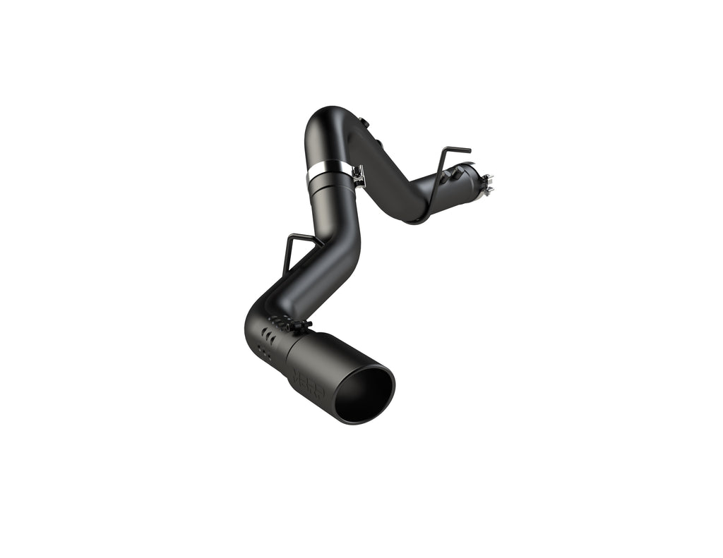 Black Coated Aluminized Steel, 4" Filter Back, Single Side Exit