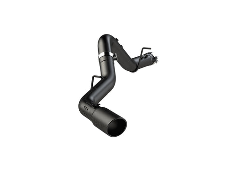 Black Coated Aluminized Steel, 4" Filter Back, Single Side Exit