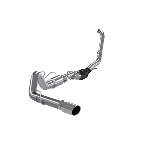 T409 Stainless Steel 4" Turbo Back Single Side Exit (Retains Factory Cat)