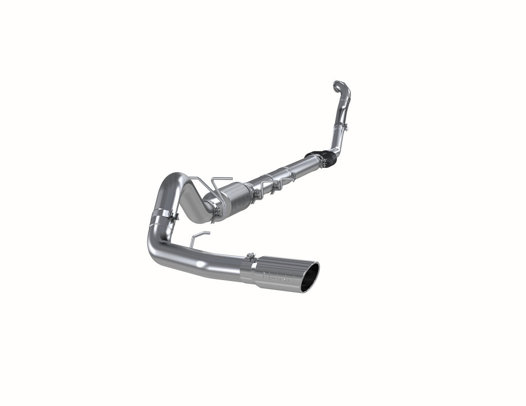 Aluminized Steel 4" Turbo Back Single Side Exit (3" downpipe)